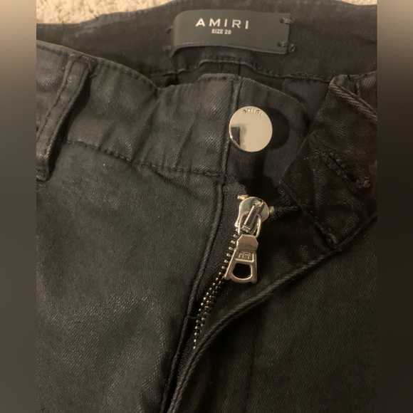 Amiri Waxed Cargo Pants | Like New Size 28 - Picture 5 of 10
